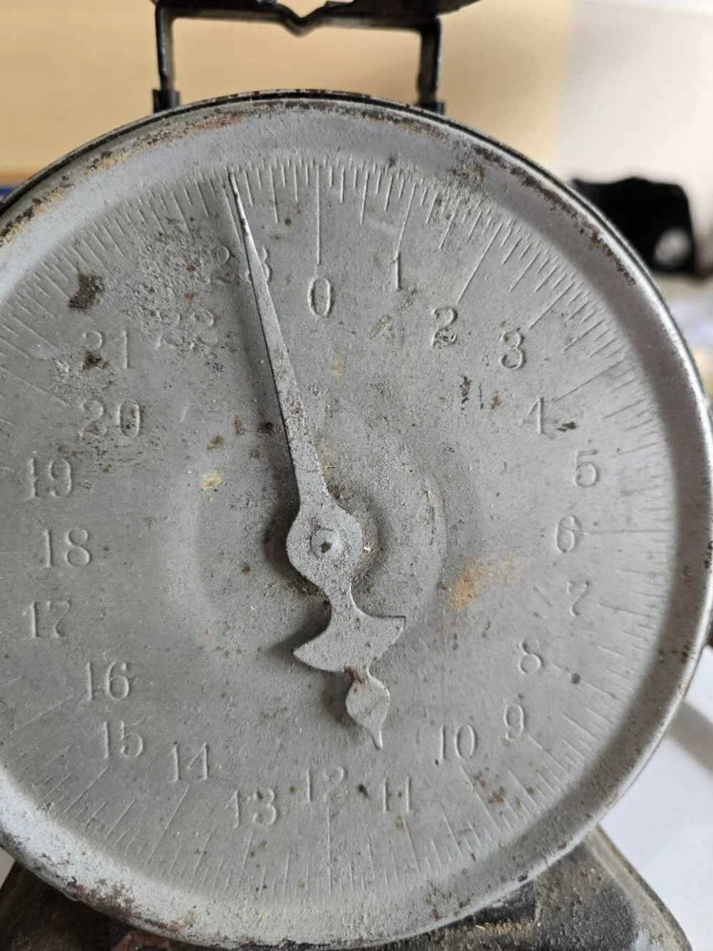 Antique Triner Scale & Mfg Co. Mechanical Countertop Scale - Patented 1906